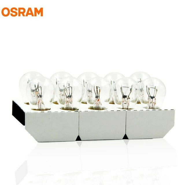Osram 7528 P21/5W Clear Bulbs 12V BAY15d — 10 Pack
