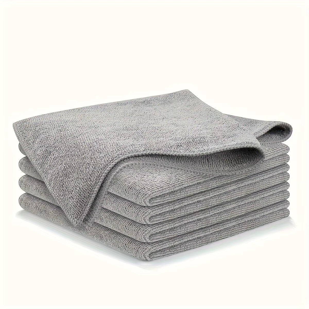 Lint-Free Absorbent Reusable Microfibre Cleaning Cloths for Car and Home