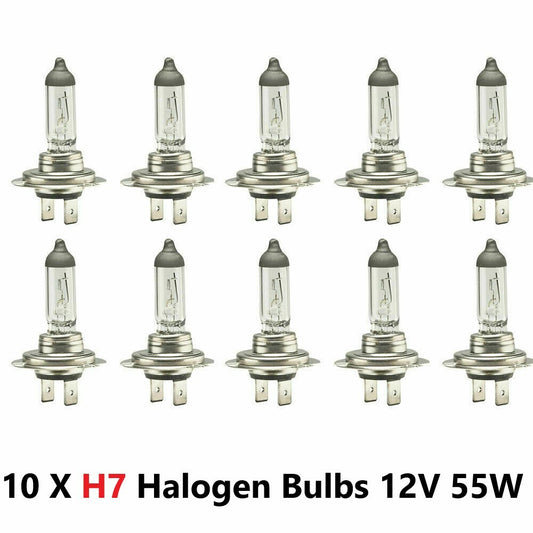 Xencn H7 (499/477) Long-Life Headlight Bulbs 12V 55W — 10 Pack