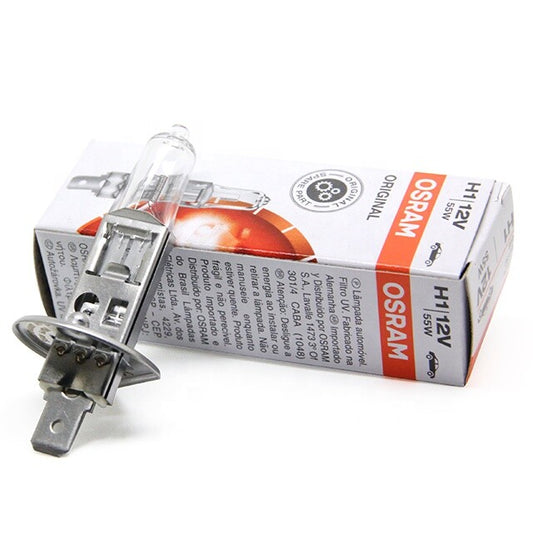 Osram H1 (448/64150) Halogen High-Beam Bulbs 12V 55W — Twin Pack