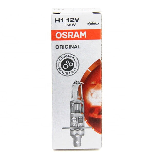 Osram H1 (448/64150) Halogen High-Beam Bulbs 12V 55W — Twin Pack