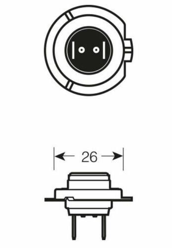 Xencn H7 (499/477) Headlight Bulbs 12V 55W — 10 Pack