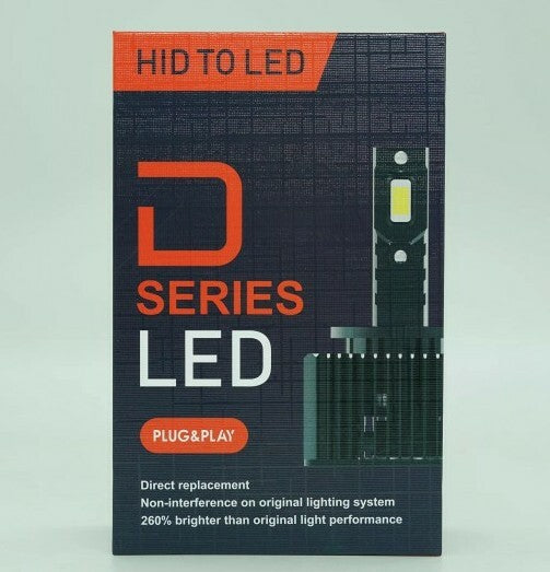 OEM D1S LED Xenon Headlight Upgrade Bulbs 6000K — Twin Pack