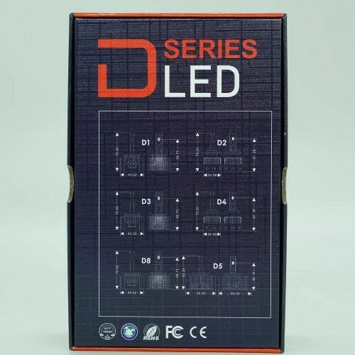 OEM D1S LED Xenon Headlight Upgrade Bulbs 6000K — Twin Pack