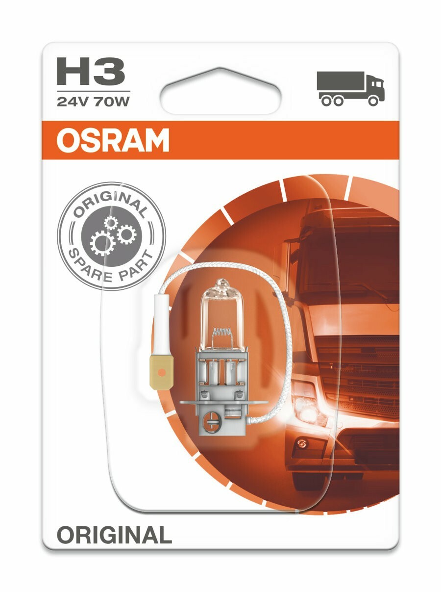 Osram H3 (453) Original Bulb 12V 55W 64151-01B