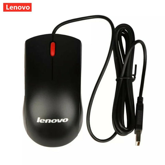 Lenovo M120 USB Wired Mouse 1000 DPI for PC and Mac
