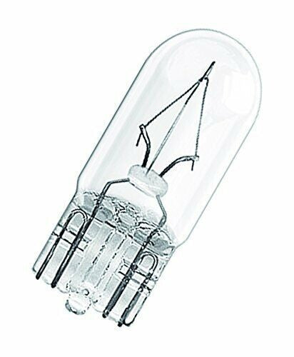 Osram 504 W3W T10 2821 Clear Car Bulbs 12V 3W — 10 Pack