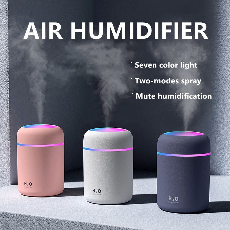 LED Essential Oil Diffuser Humidifier with Night Light