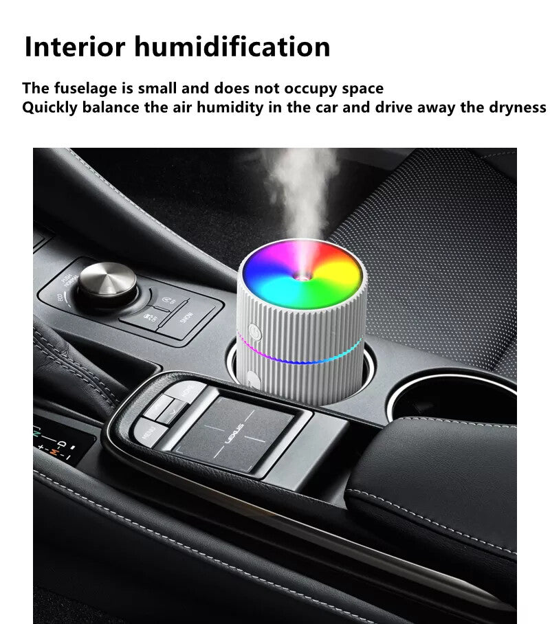 LED Essential Oil Diffuser Humidifier with Night Light