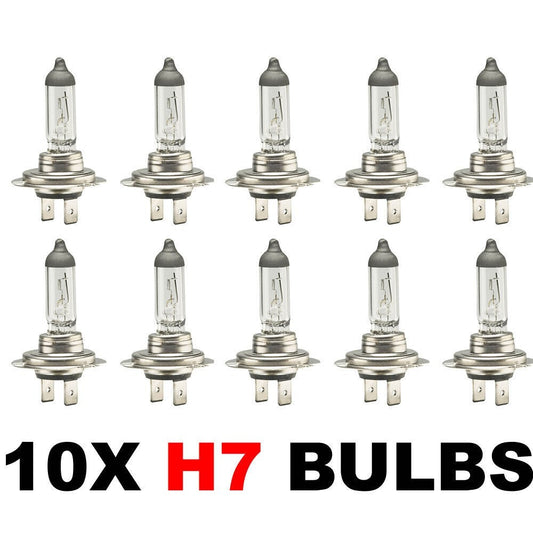 H7 499/477 Headlight Bulbs 12V 55W — 10 Pack