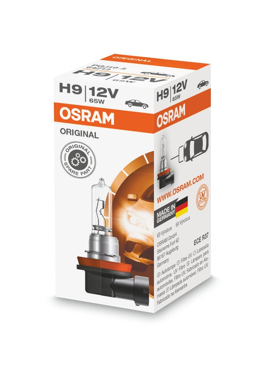 Osram H9 64213 Original Headlight Bulb 12V 65W — Single