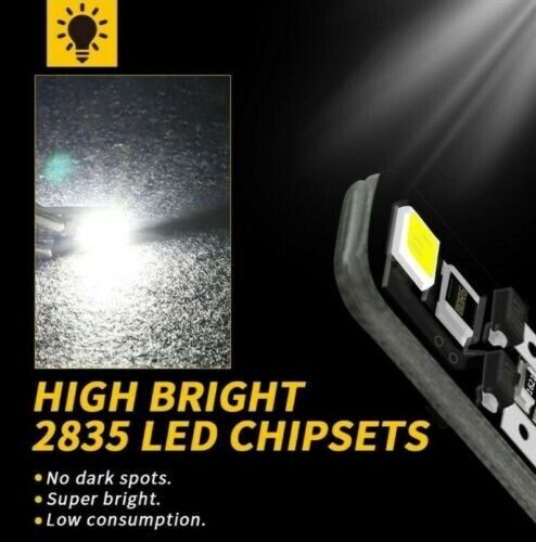 Zaytuna T10 501 W5W 24-SMD Bright White LED Bulbs 6000K CANbus — Twin Pack