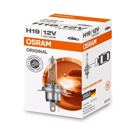 Osram H19 64181L Original Line Halogen Bulb 12V 60/55W PU43t-3 3200K