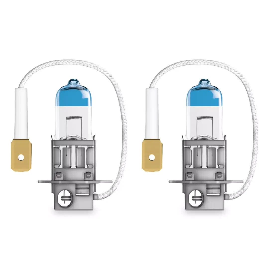 Osram H3 Night Breaker Laser +150% Headlight Bulbs — Twin Pack