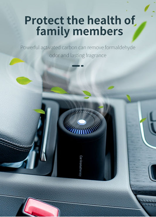 Zaytuna Waterless Car Essential Oil Diffuser — Black