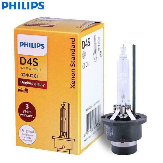 Philips D4S 42402C1 Xenon HID Headlight Bulb 42V 35W — Single