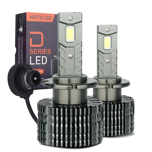 OEM D4S LED Xenon Headlight Upgrade Bulbs 6000K — Twin Pack