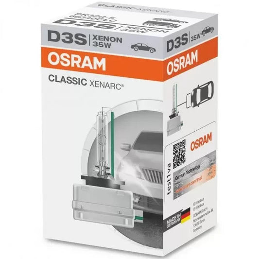 Osram Xenarc D3S Classic Xenon Headlight Bulb 66340CLC — Single
