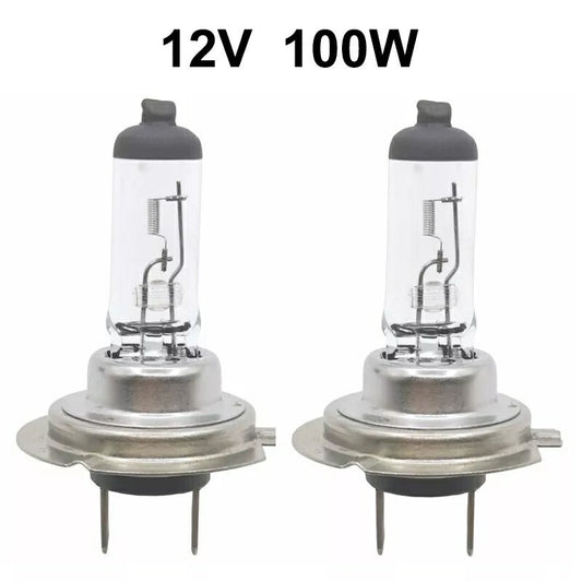 H7 477/499 Clear Halogen Headlight and Fog Bulbs 12V 100W