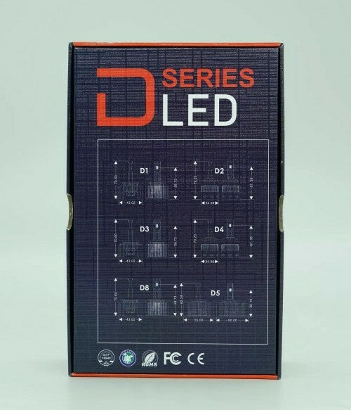 OEM D3S LED Xenon Headlight Upgrade Bulbs 6000K — Twin Pack
