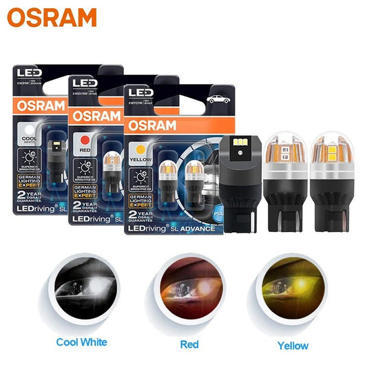 Osram LEDriving SL T20 W21W/WY21W/W21/5W LED Turn Signal Bulbs 7440/7443
