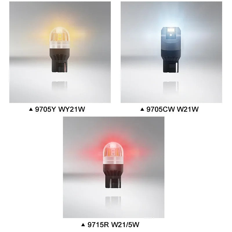 Osram LEDriving SL T20 W21W/WY21W/W21/5W LED Turn Signal Bulbs 7440/7443