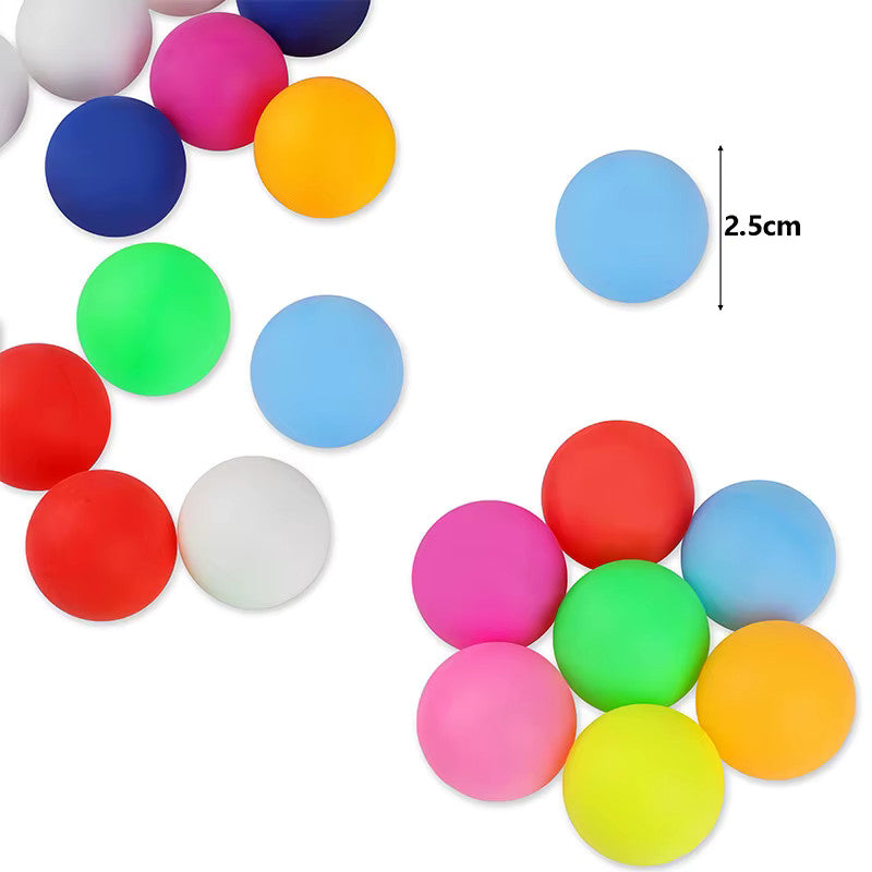 Glow-in-the-Dark Rubber Bouncy Balls for Kids' Party Bags