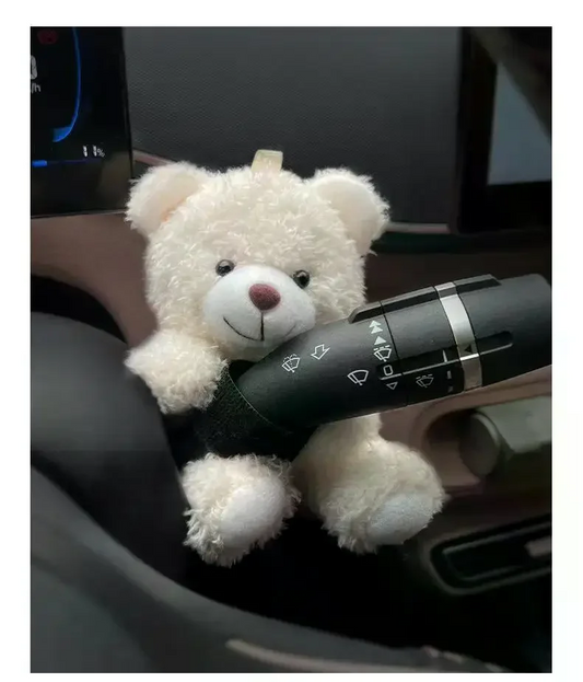 Soft Panda Anti-Skid Gear Shift Knob Cover and Dashboard Doll