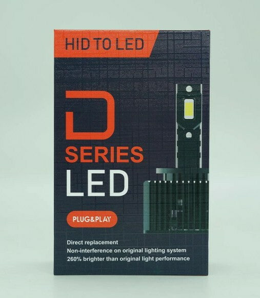 OEM D2S LED Xenon Headlight Upgrade Bulbs 6000K — Twin Pack