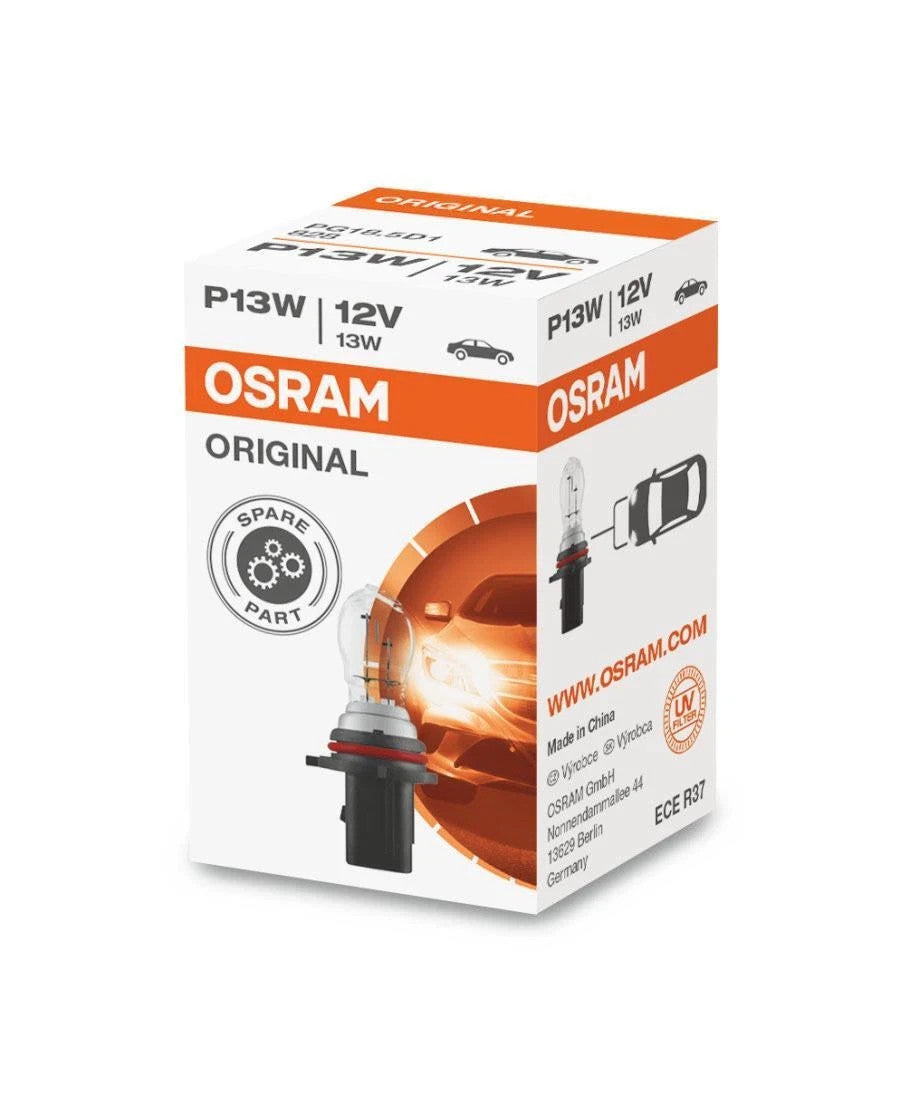 Osram P13W 12277C1 Halogen DRL Bulb 12V 13W PG18.5d-1 — Single