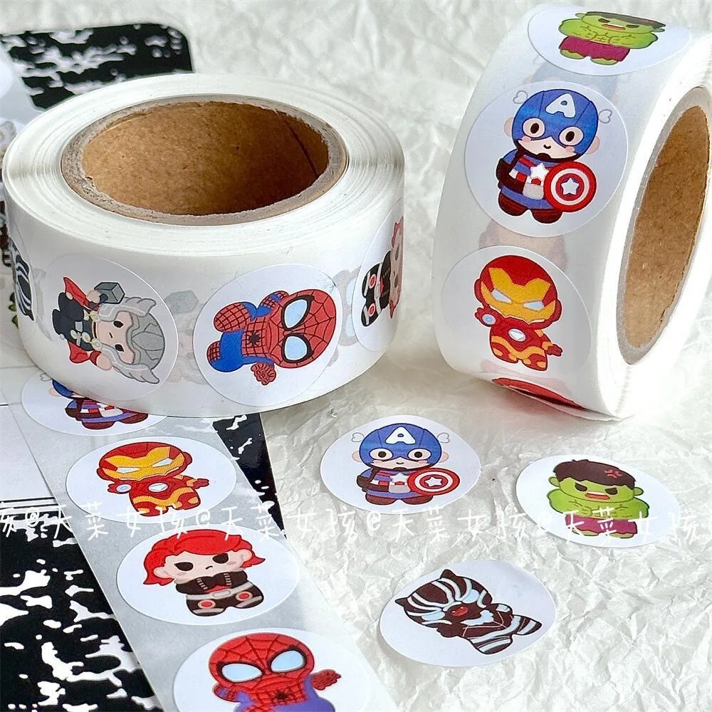 Bandai MV Character Decorative Round Stickers — 500 Pack