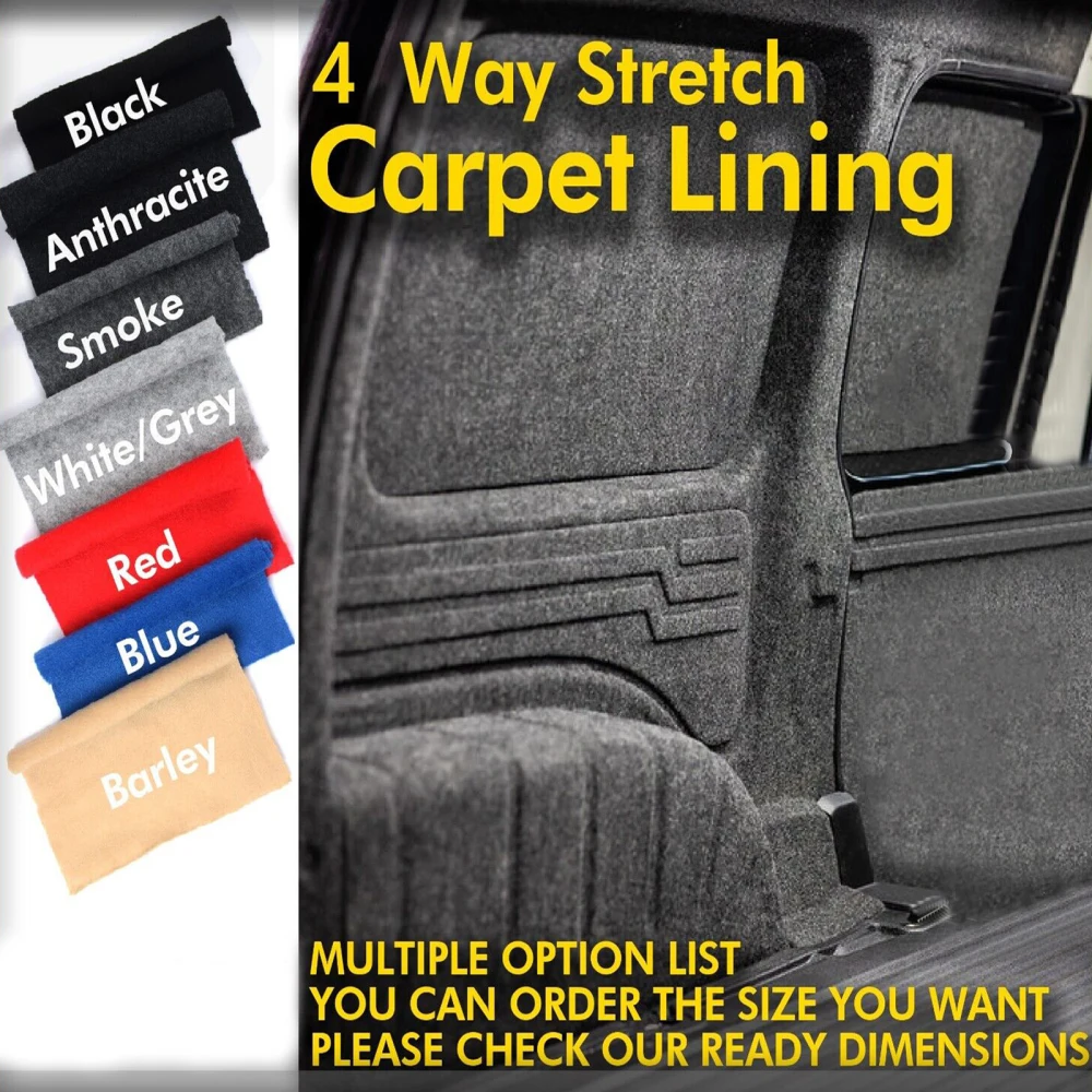 Robust Car Parts 4-Way Stretch Camper Van Carpet for VW T5/T5.1 Transporter/Caddy