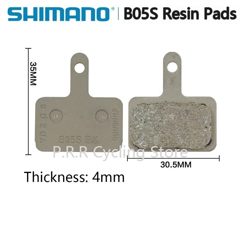 Shimano B01S Resin Disc Brake Pads for M315/MT200/B05S/M395/Acera/Alivio — 2 Pairs