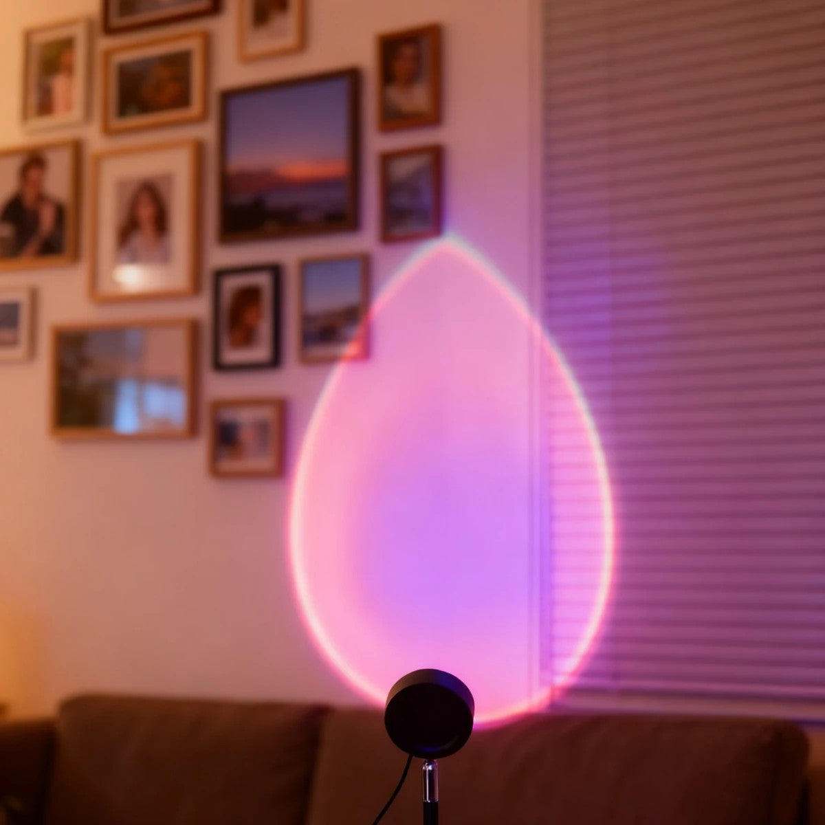 Sunset Rainbow Projector Light for Photo Backgrounds