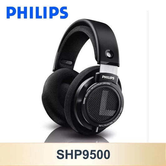 Philips SHP9500 Open-Back Hi-Fi Over-Ear Headphones