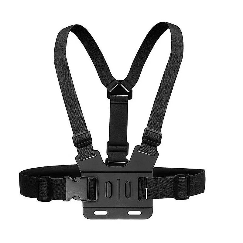 DigiCharge Chest Harness for GoPro Hero 12/13/Max2 and DJI Osmo Action 5