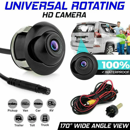 Vehilcine Waterproof Rotating HD Reversing Camera with Night Vision