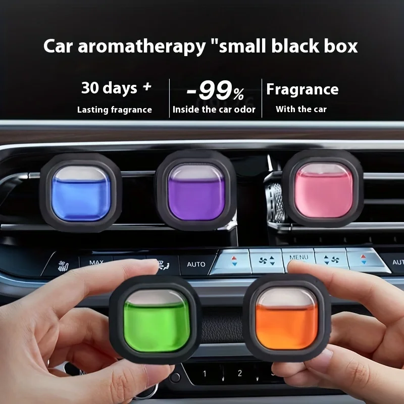 Car Air Freshener Vent Clip with Essential Oil Scent