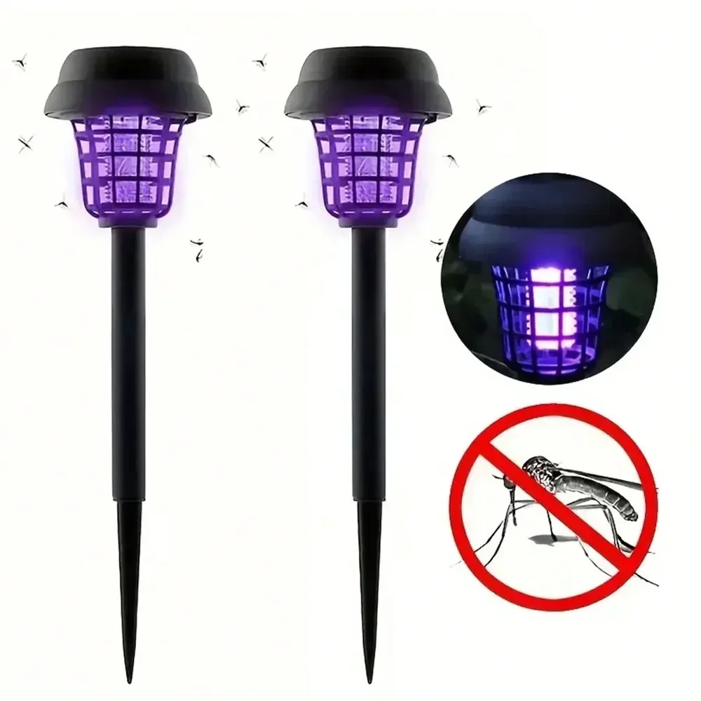 Solar LED Mosquito Killer and Bug Zapper Lights — 2/10 Pack