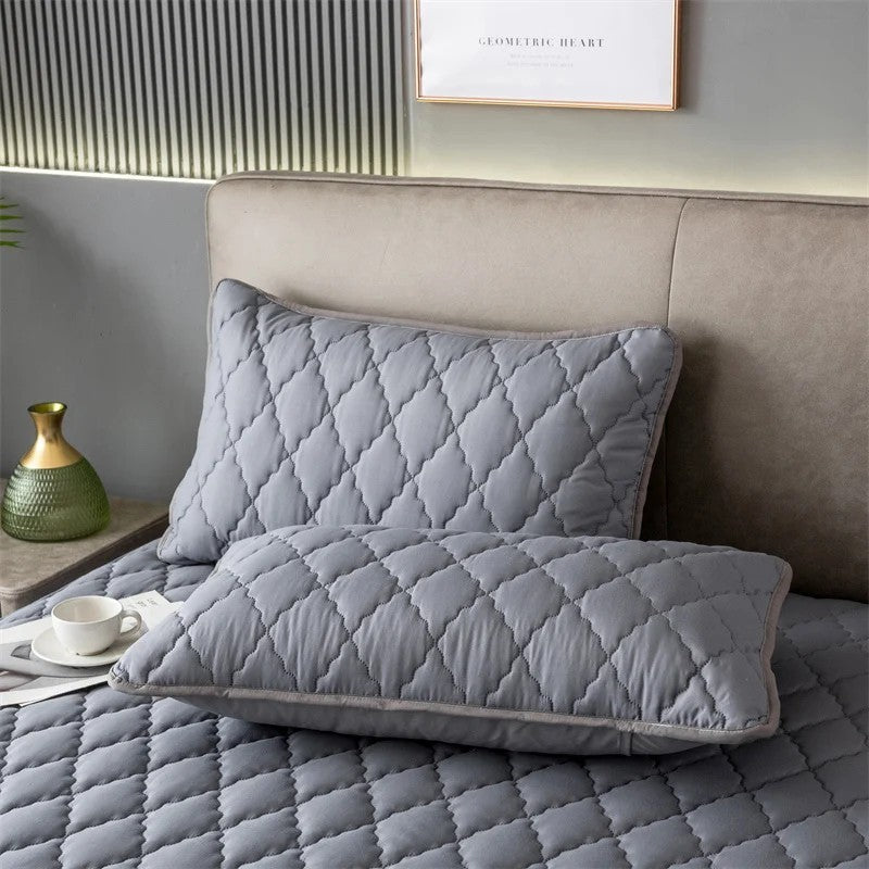 Arlinens Northern-Style Waterproof Anti-Stain Machine-Washable Pillowcases — 2/4 Pack