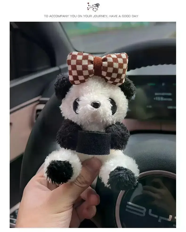 Soft Panda Anti-Skid Gear Shift Knob Cover and Dashboard Doll