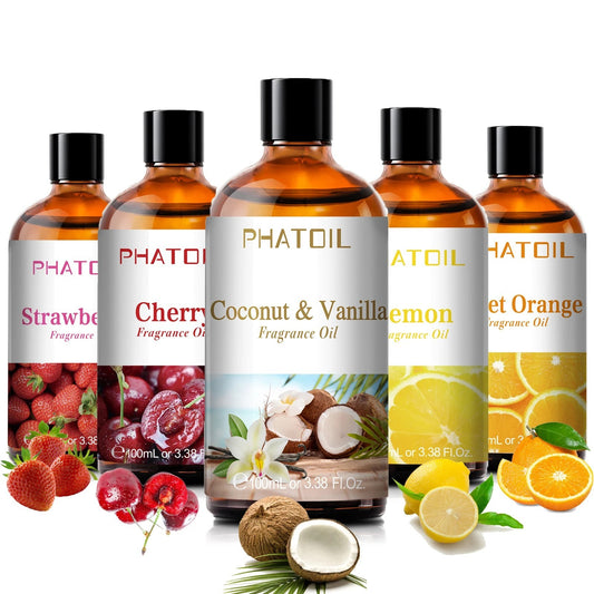ZBS Pure Natural Fruit Essential Oils 100ml for Aromatherapy