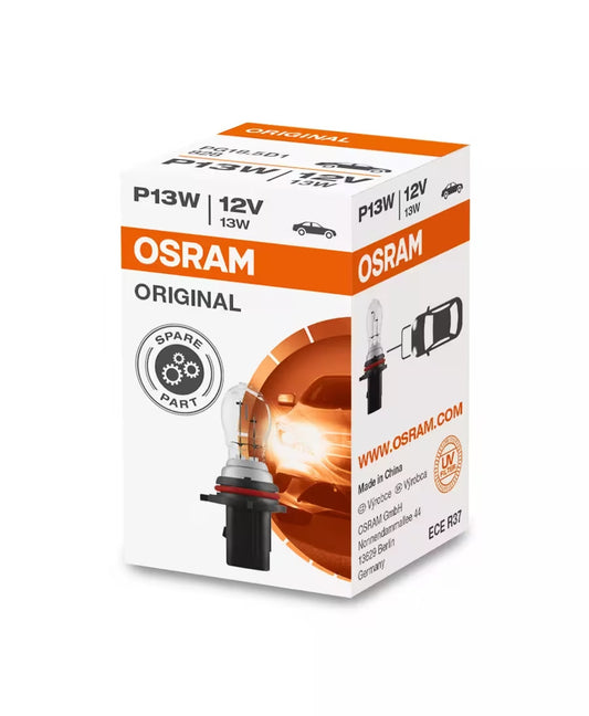 Osram P13W 12277C1 Halogen DRL Bulb 12V 13W PG18.5d-1 — Single