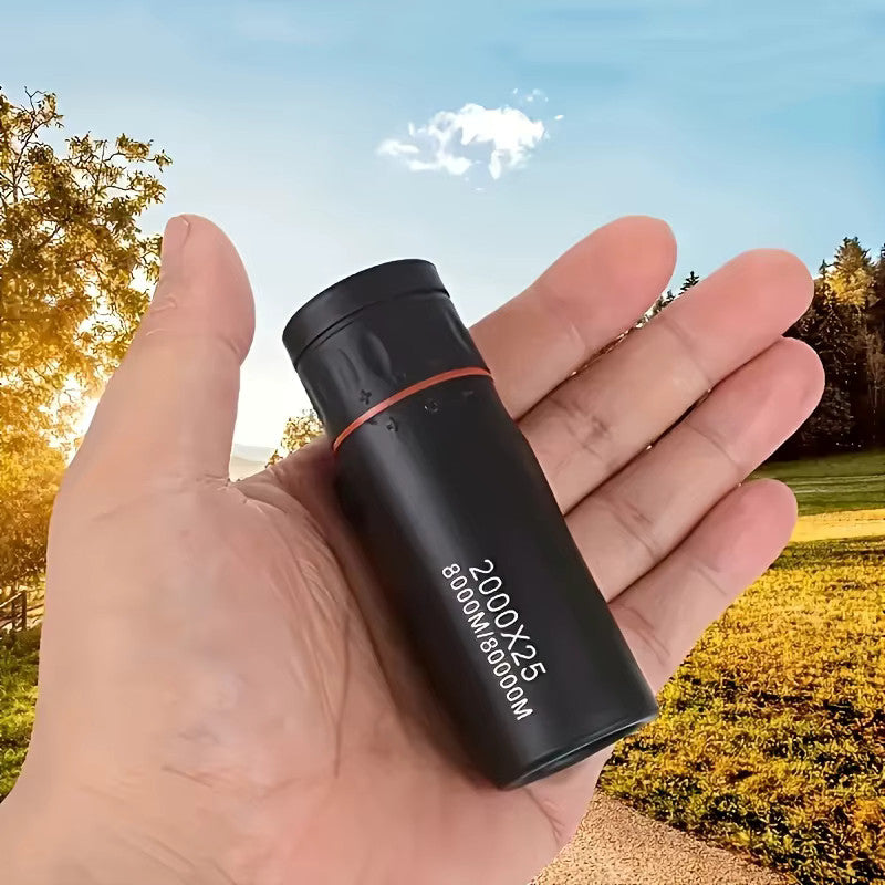 HD Compact Monocular Telescope for Travel, Camping and Birdwatching
