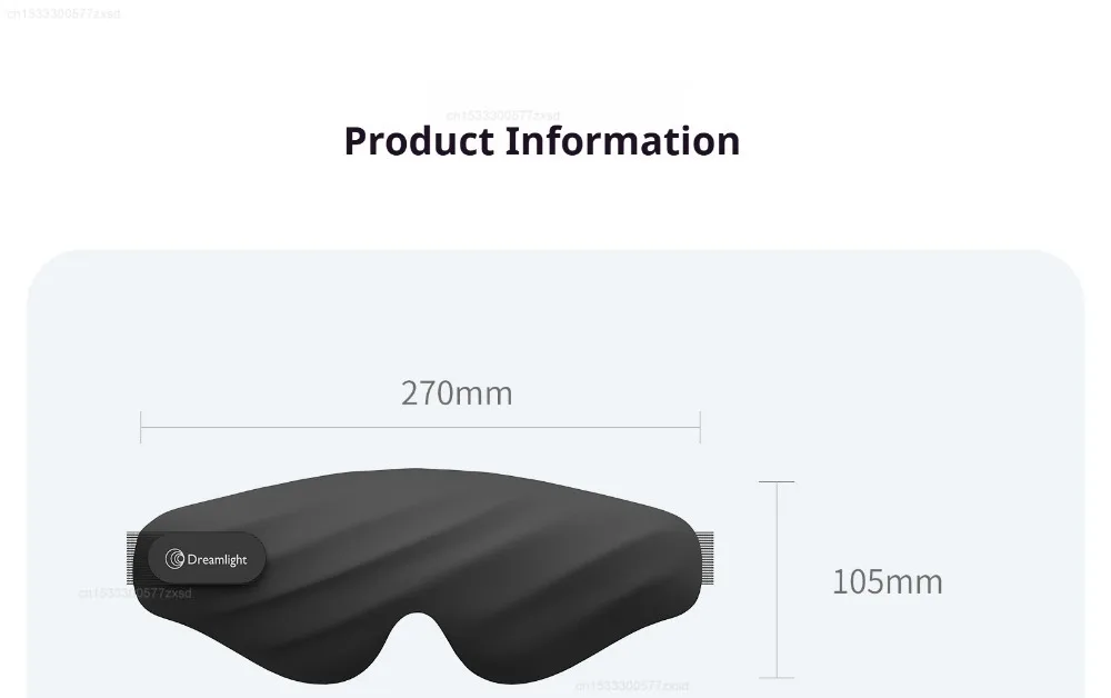Mijia Dreamlight 4S 3D Sleep Eye Mask for Men and Women