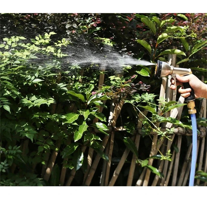 Heavy-Duty Metal Garden Hose Spray Gun with High Pressure