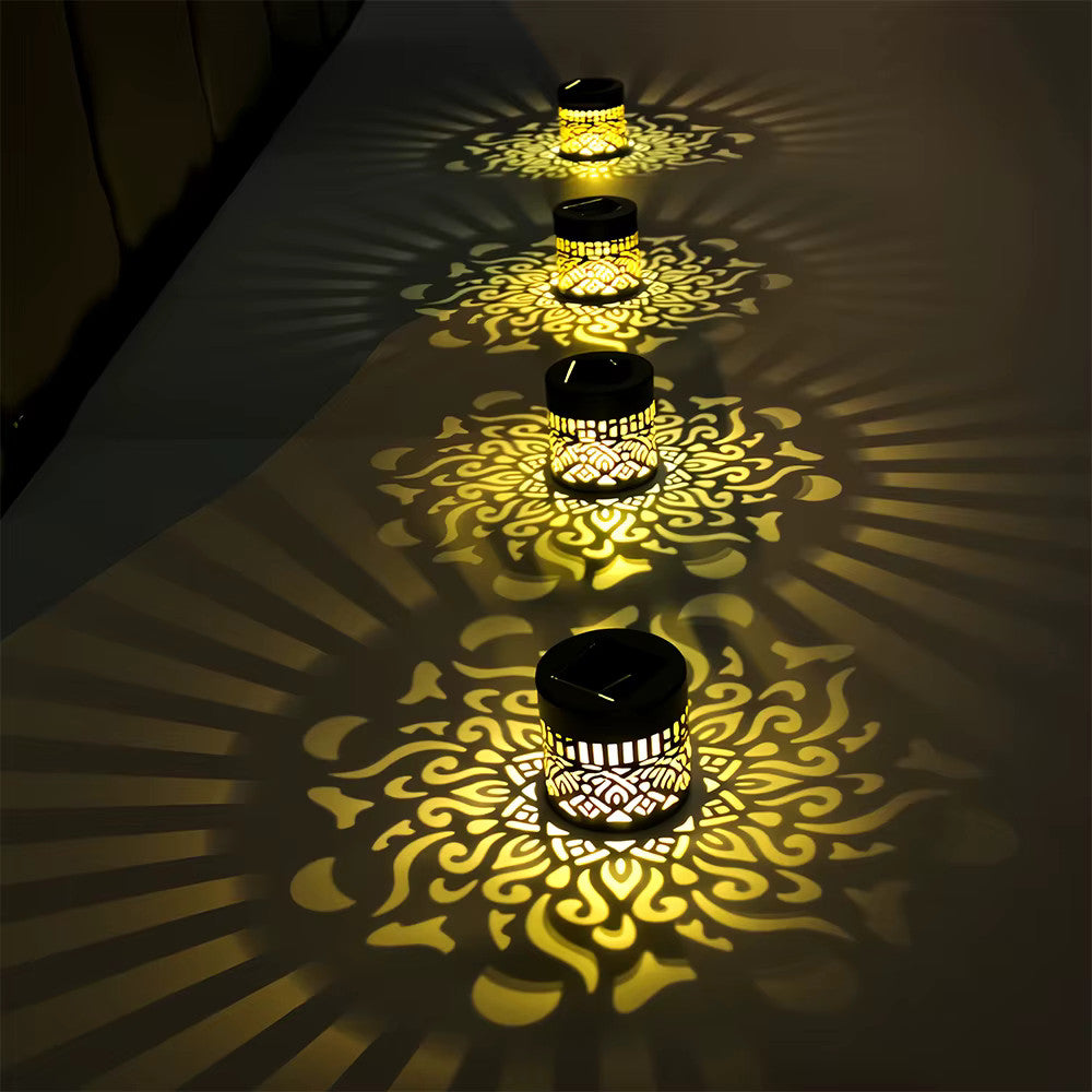 IP65 Solar LED Wall Light with Warm Light for Garden, Patio and Steps