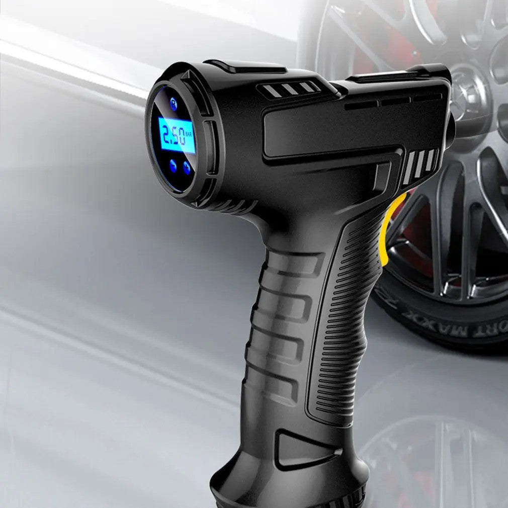 Cordless Portable Electric Car Tyre Inflator and Air Compressor