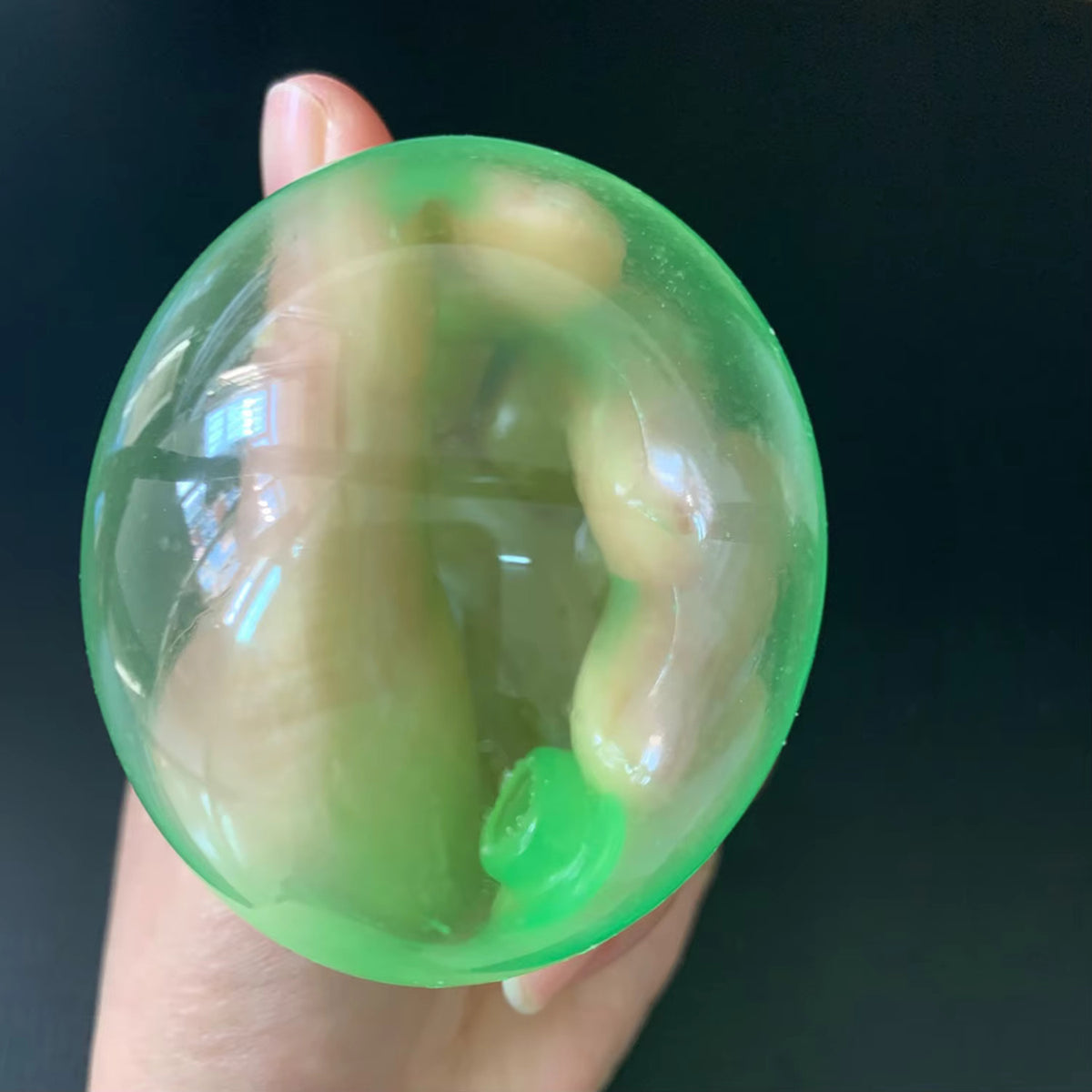 Glow-in-the-Dark Sticky Ceiling Balls Sensory Fidget Toys — 6 Pack