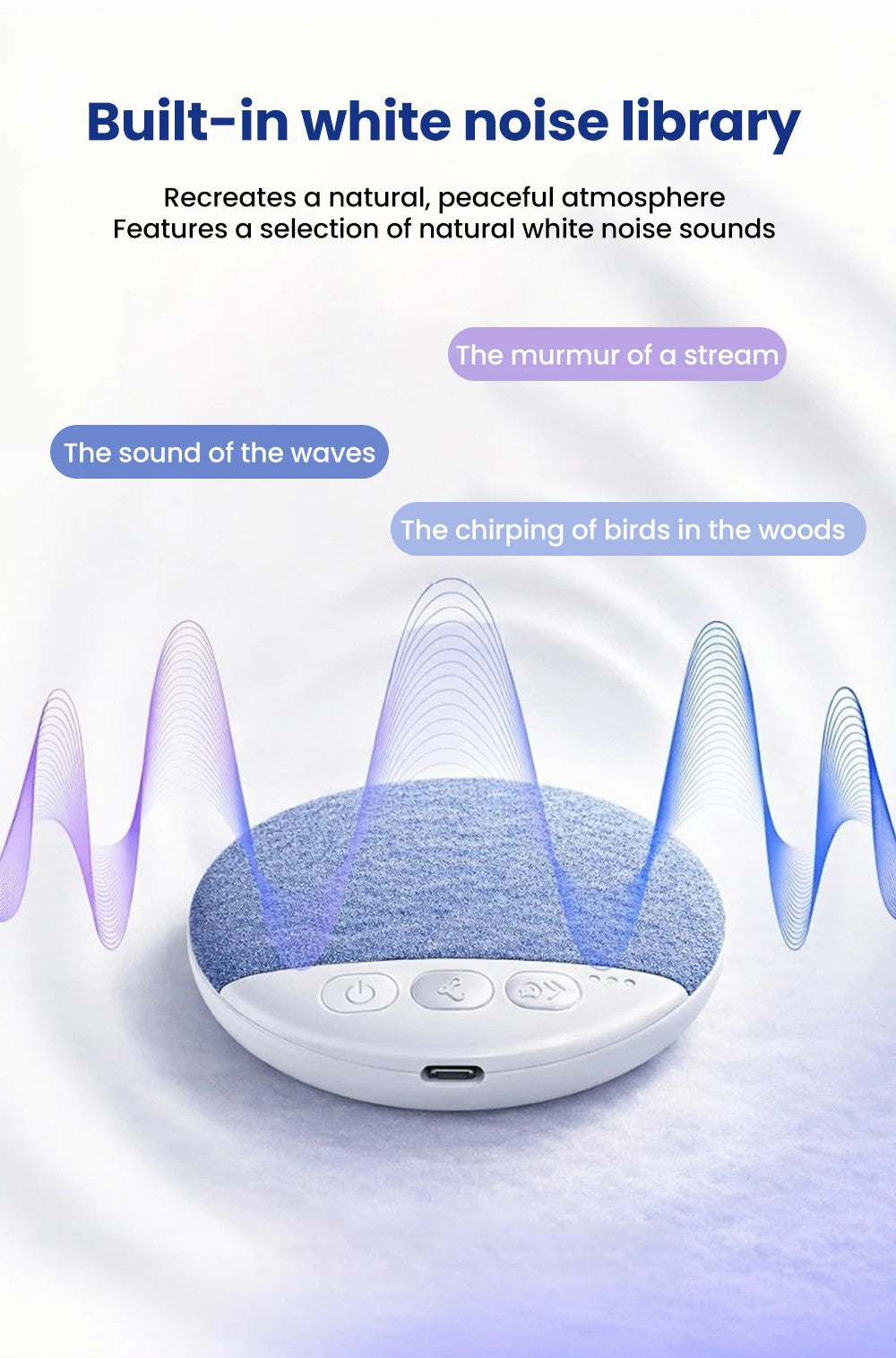 ZBS Wireless Bluetooth Bone-Conduction Under-Pillow Speaker